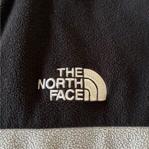 The North Face Black and Gray Fleece Jacket